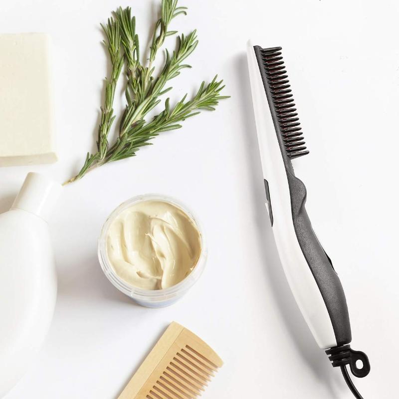 EU Plug Beard and Hair Straightening Brush Electric Comb Men's Side Hair Combing, Curly Straight Straight Beard Style, Styl
EU Plug Beard and Hair Straightening Brush Electric Comb Men's Side Hair Combing, Curly Straight Straight Beard Style, Styl