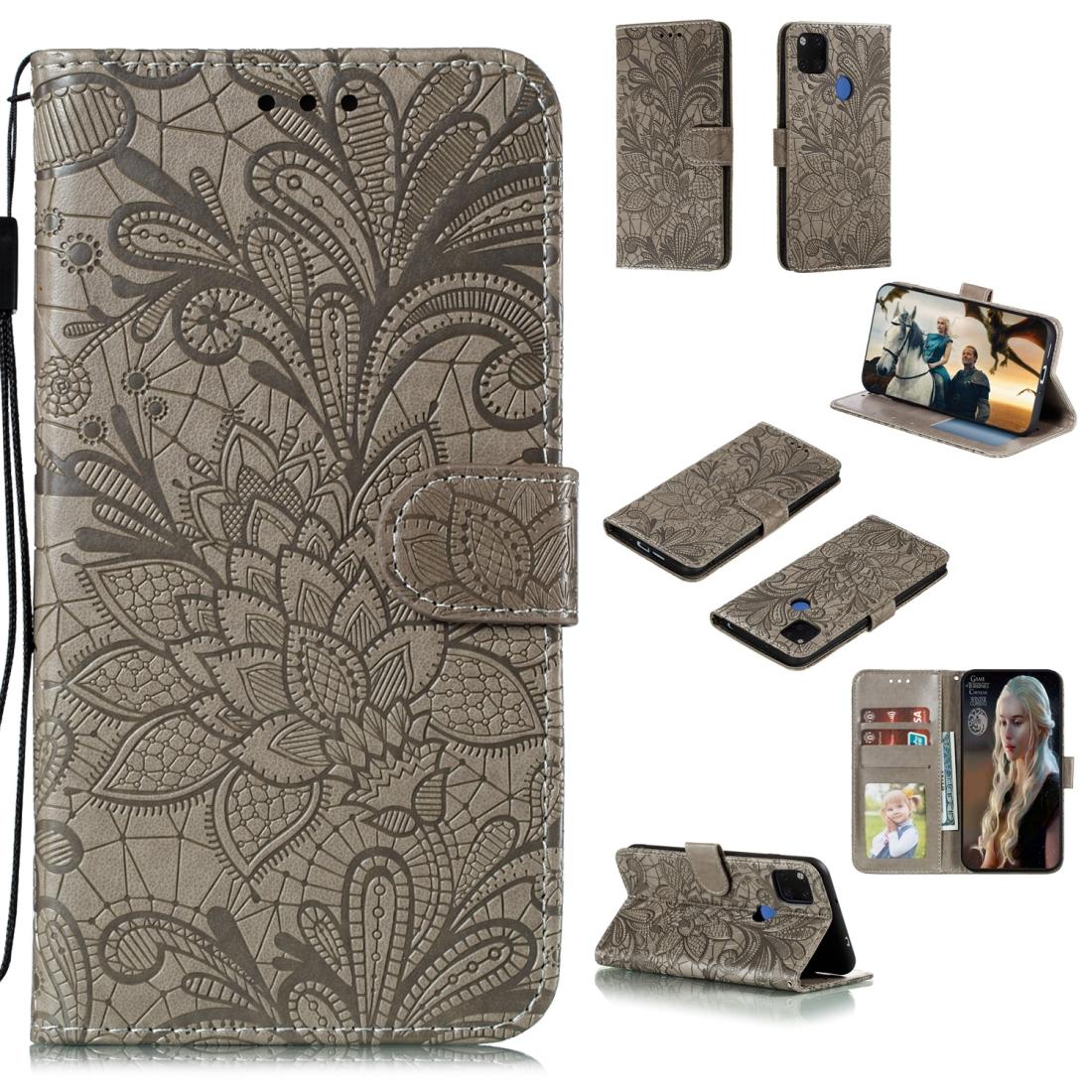 For Xiaomi Redmi 9C Lace Flower Horizontal Flip Leather Case with Holder Card Slots Wallet Photo Frame
For Xiaomi Redmi 9C Lace Flower Horizontal Flip Leather Case with Holder Card Slots Wallet Photo Frame