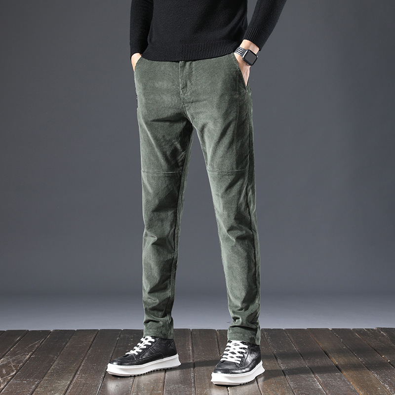 2021 New Korean Style Fashion Men Jeans Slim Fit Casual Elastic Corduroy Business Long Trousers Vintage Designer Smart Leisure Suit Pants Xn, Black
2021 New Korean Style Fashion Men Jeans Slim Fit Casual Elastic Corduroy Business Long Trousers Vintage Designer Smart Leisure Suit Pants Xn, Black