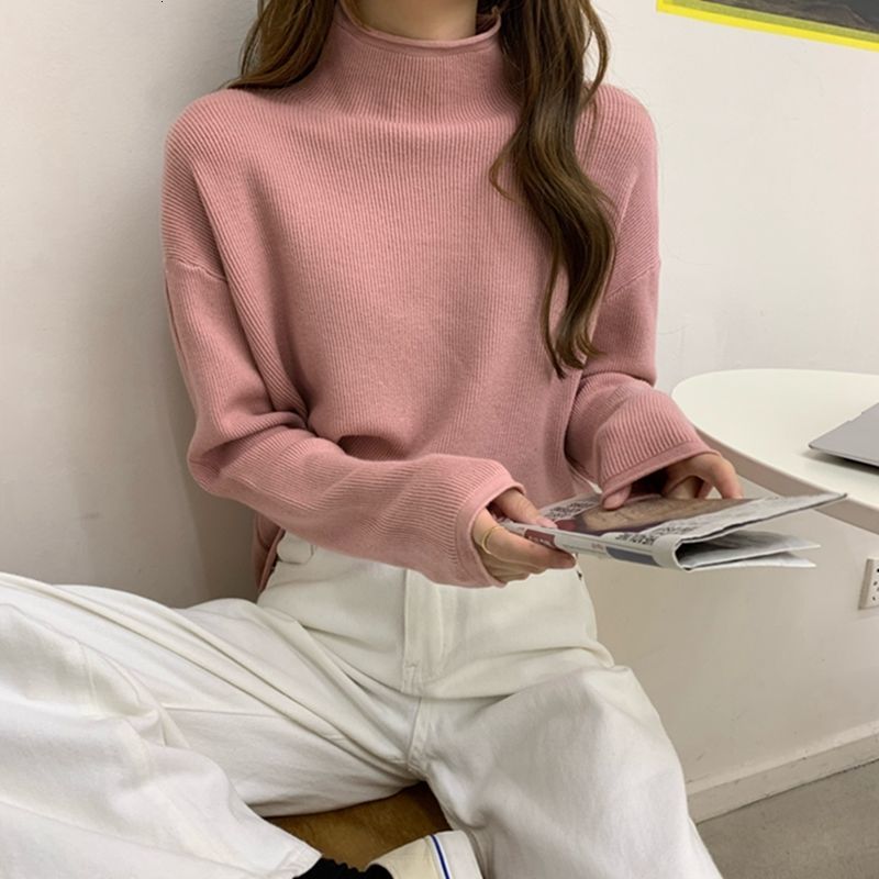 2021 Autumn and Winter New Semi-turtleneck Loose Women's Top Lazystyle Sweater Vest Bottom YUGM, Orange.
2021 Autumn and Winter New Semi-turtleneck Loose Women's Top Lazystyle Sweater Vest Bottom YUGM, Orange.