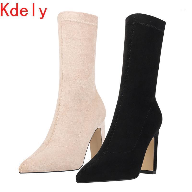 2021 Winter Fashion Women Boots Beige Pointed Toe Elastic Ankle Boots Heels Shoes Autumn Winter Female Socks1, Black
2021 Winter Fashion Women Boots Beige Pointed Toe Elastic Ankle Boots Heels Shoes Autumn Winter Female Socks1, Black