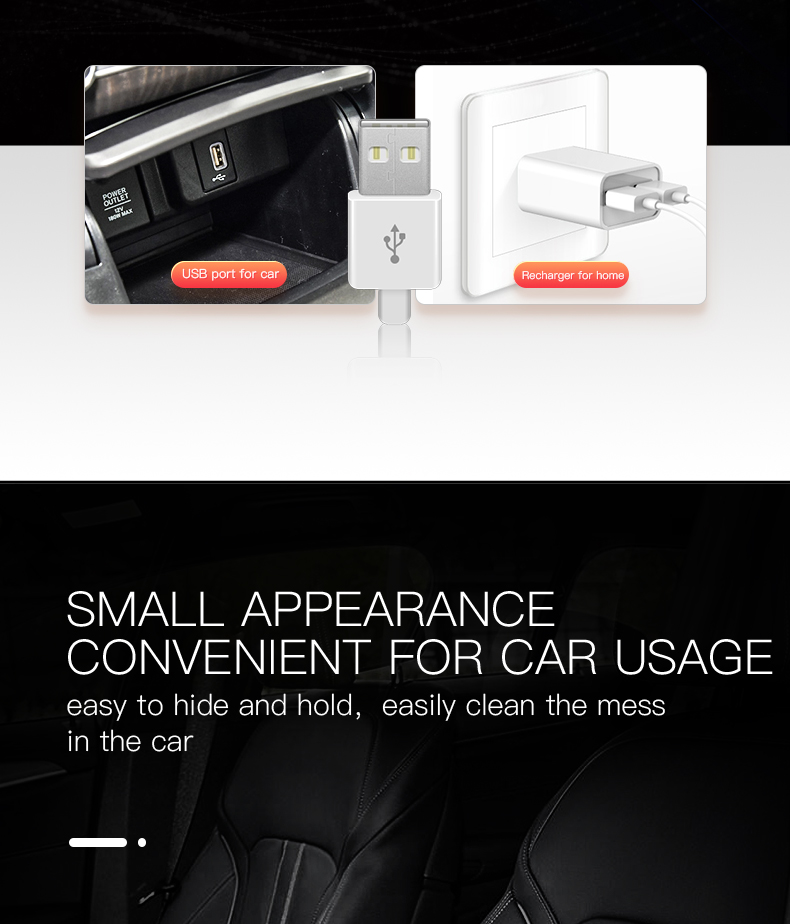 ZEKK7 Removable Household Stick Multifunction Dry Handheld Vacuum Cleaner