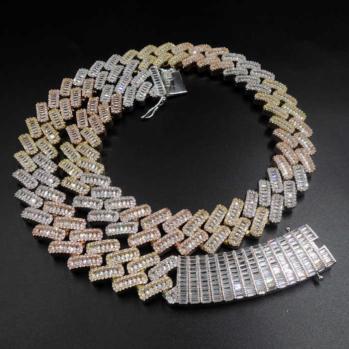 19mm Mens Iced Out 14k Gold Brass Aaa Cz Diamond Hip Hop Cuban Link Chain Necklace
19mm Mens Iced Out 14k Gold Brass Aaa Cz Diamond Hip Hop Cuban Link Chain Necklace