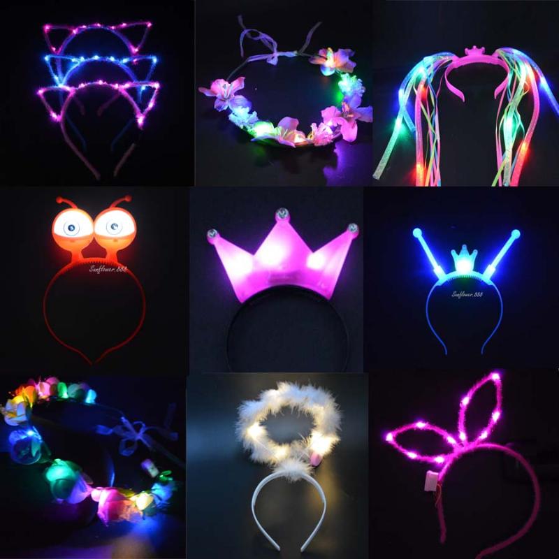 1PCS CHRISTMAS BLINKING LIGHT LED FLOWER TIARA CROWN EARS HEADBANDS WREATH NEON HEN PARTY WEDDING BIRTHDAY HALLOWEEN GIFT
1PCS CHRISTMAS BLINKING LIGHT LED FLOWER TIARA CROWN EARS HEADBANDS WREATH NEON HEN PARTY WEDDING BIRTHDAY HALLOWEEN GIFT
