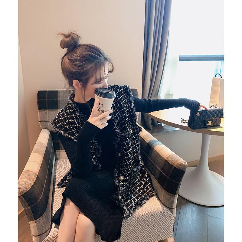New Tweed vest women's fashion short cardigan vests all-matching Celebrity style Plaid Fringe waistcoat women winter vest, Photo color
New Tweed vest women's fashion short cardigan vests all-matching Celebrity style Plaid Fringe waistcoat women winter vest, Photo color