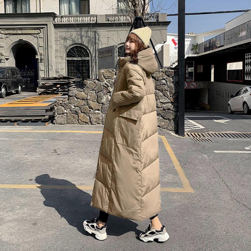 Women Winter Hooded Super Long Parkas Zipper Bread Cotton Overcoat Slim Fit Coat Warm Jacket Ankle Length Thicken, Black
Women Winter Hooded Super Long Parkas Zipper Bread Cotton Overcoat Slim Fit Coat Warm Jacket Ankle Length Thicken, Black