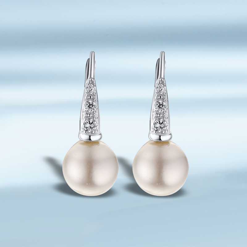 925 Silver Bead Pearl Earrings Pendiente Set Drop Hoop Stud Dangle Trendy Classic Wedding Party Engagement For Women
925 Silver Bead Pearl Earrings Pendiente Set Drop Hoop Stud Dangle Trendy Classic Wedding Party Engagement For Women