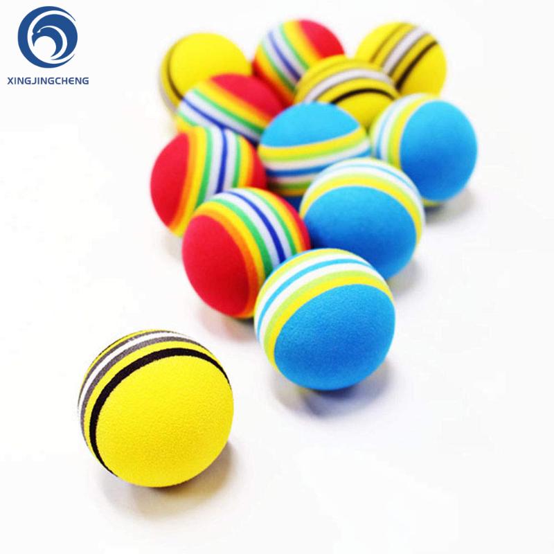 12Pcs Colorful Rainbow EVA Foam Golf Balls for Indoor Swing Training Aids Blue Yellow Red Golf Practice Balls for Beginners
12Pcs Colorful Rainbow EVA Foam Golf Balls for Indoor Swing Training Aids Blue Yellow Red Golf Practice Balls for Beginners