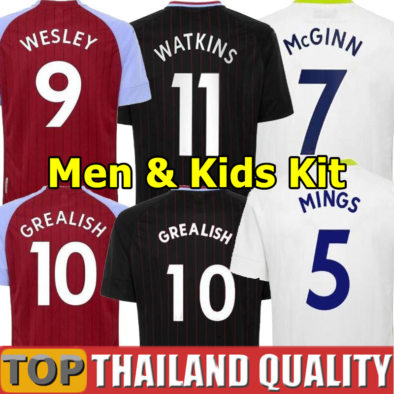 20 21 soccer jerseys WESLEY Grealish Kodja 2020 2021 EL GHAZI CHESTER McGinn jugador football shirt set Men Kids Kit uniform, 2020 away + patch - men
20 21 soccer jerseys WESLEY Grealish Kodja 2020 2021 EL GHAZI CHESTER McGinn jugador football shirt set Men Kids Kit uniform, 2020 away + patch - men