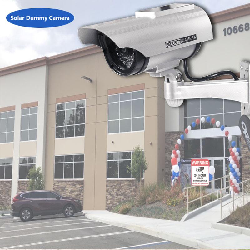 Solar Fake Camera Simulation Surveillance Security Flash RED LED Dummy IP/CCTV Waterproof outdoor Silver free Warning Sticker
Solar Fake Camera Simulation Surveillance Security Flash RED LED Dummy IP/CCTV Waterproof outdoor Silver free Warning Sticker