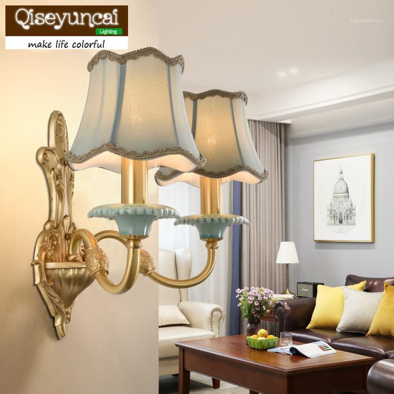 Qiseyuncai 2021 new American style bedroom bedside lamp simple creative atmospheric ceramic living room background wall lamps1
Qiseyuncai 2021 new American style bedroom bedside lamp simple creative atmospheric ceramic living room background wall lamps1