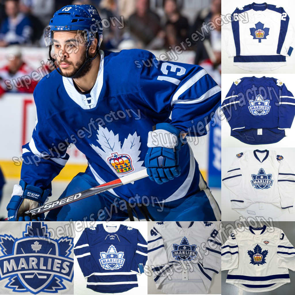 Custom Toronto Marlies Hockey AHL Jersey Josh Ho-Sang Nick Robertson Brett Seney Alex Steeves Antti Suomela Jeremy McKenna Mac Hollowell Alex Biega, Black;red
Custom Toronto Marlies Hockey AHL Jersey Josh Ho-Sang Nick Robertson Brett Seney Alex Steeves Antti Suomela Jeremy McKenna Mac Hollowell Alex Biega, Black;red
