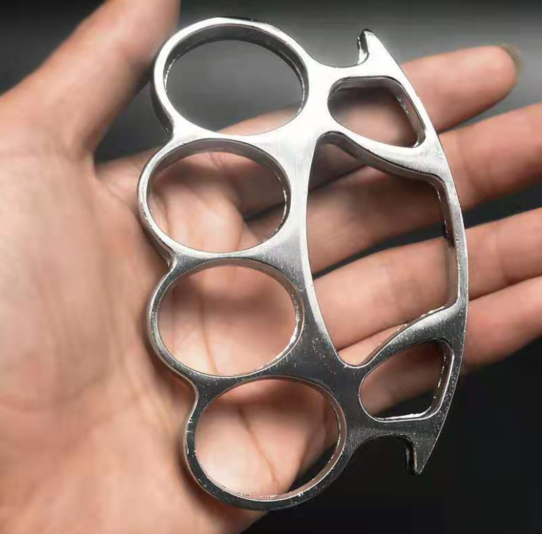 Boxing set legal self-defense weapon punch round head iron four finger tiger hand clasp fist buckle defense tiger ring finger clasp hand 605
Boxing set legal self-defense weapon punch round head iron four finger tiger hand clasp fist buckle defense tiger ring finger clasp hand 605