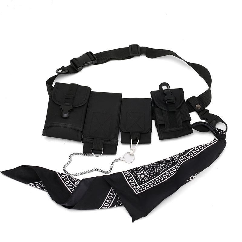 2020 New Style Fashion crossbody bag Workwear Tactical Bag Men's Chest Pack Hip Hop Tide Cool Versatile crossbody pack, Black
2020 New Style Fashion crossbody bag Workwear Tactical Bag Men's Chest Pack Hip Hop Tide Cool Versatile crossbody pack, Black