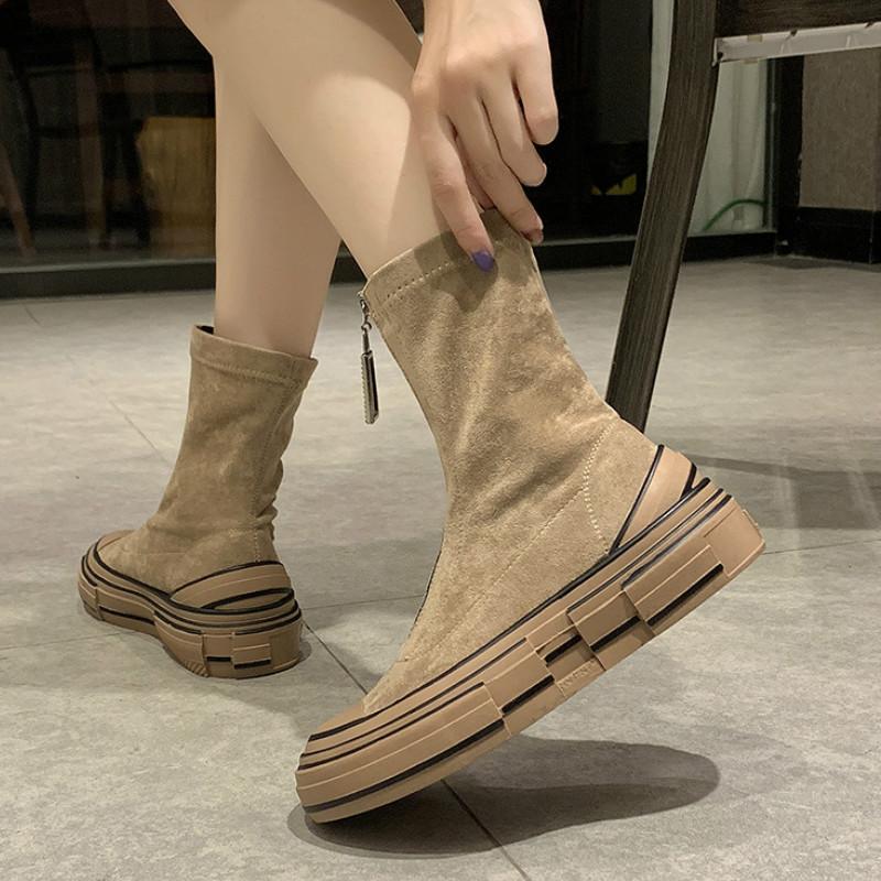 2020 Women's Boots New Fashion Velvet Front Zipper Mixed Candy Color Super Fire Stretch Cloth Boots Motorcycle N9-04, Black
2020 Women's Boots New Fashion Velvet Front Zipper Mixed Candy Color Super Fire Stretch Cloth Boots Motorcycle N9-04, Black
