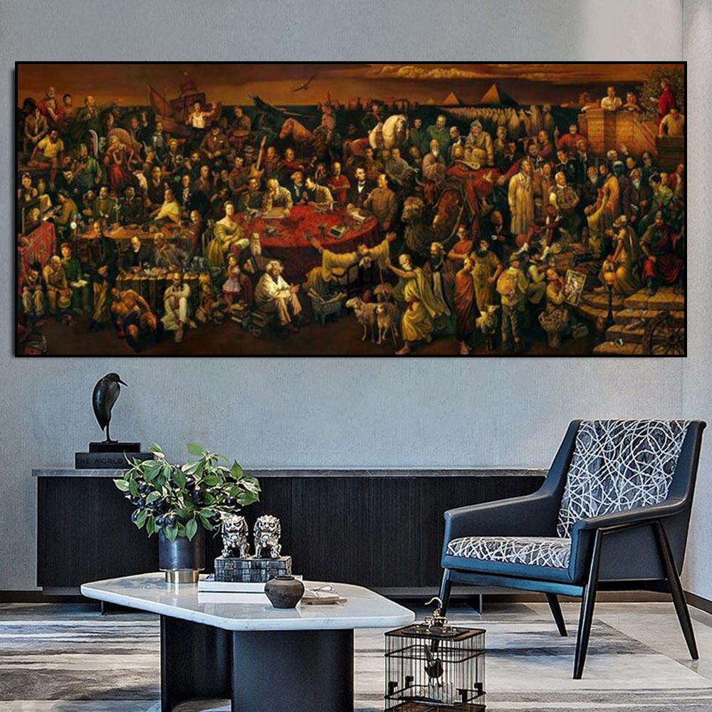 Famous Artwork Discussing Divine Comedy With Dante Oil Painting on Canvas Poster and Print Cuadros Home Wall Art Decor Pictures
Famous Artwork Discussing Divine Comedy With Dante Oil Painting on Canvas Poster and Print Cuadros Home Wall Art Decor Pictures