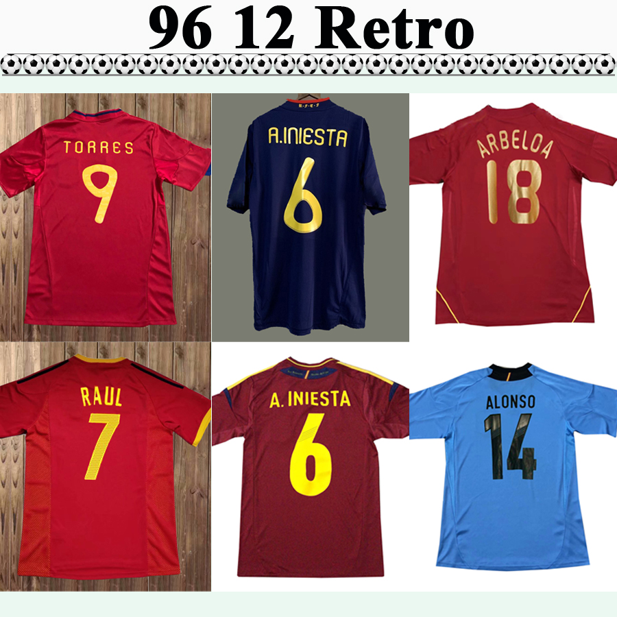 2010 Spain Men Final Version RETRO Long Soccer Jerseys National Team TORRES FABREGAS A. INIESTA DAVID VILLA Away Short Sleeve Football Shirt, Black;yellow
2010 Spain Men Final Version RETRO Long Soccer Jerseys National Team TORRES FABREGAS A. INIESTA DAVID VILLA Away Short Sleeve Football Shirt, Black;yellow