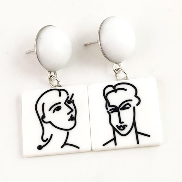 Dangle & Chandelier Women Earrings Europe And America Original Acrylic Asymmetric Abstract Face Geometry Square Stud Ms. Fashion Jewelry1
Dangle & Chandelier Women Earrings Europe And America Original Acrylic Asymmetric Abstract Face Geometry Square Stud Ms. Fashion Jewelry1