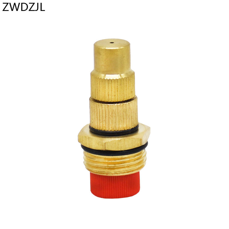 Irrigation brass misting nozzle 1/2 male Adjustable Brass hose nozzles WATER SPRAY To garden greenhouse strawberry watering 1pcs
Irrigation brass misting nozzle 1/2 male Adjustable Brass hose nozzles WATER SPRAY To garden greenhouse strawberry watering 1pcs