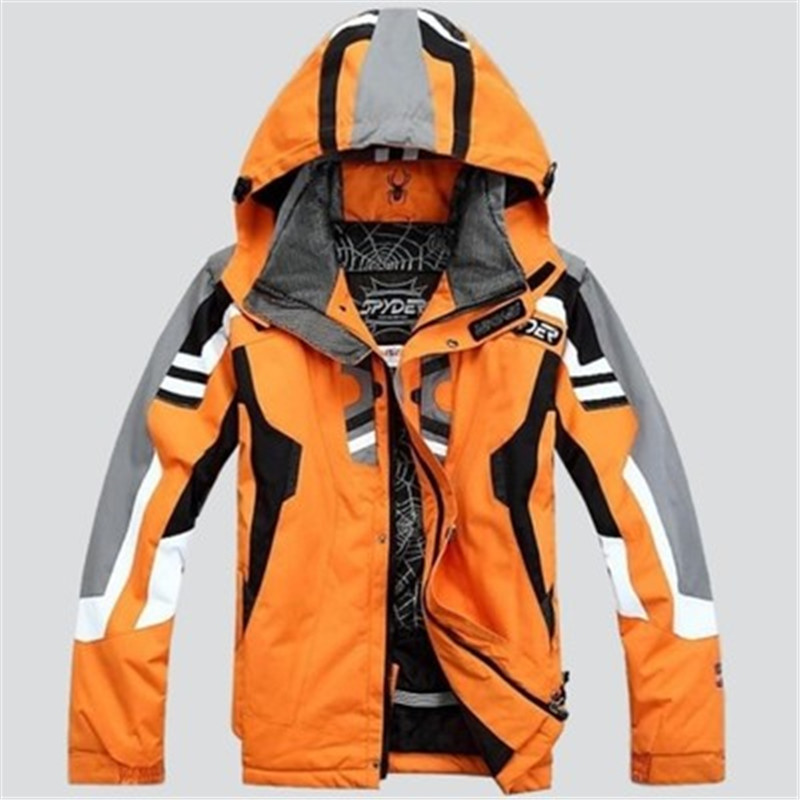 Men's ski Coat Spider Ski Jacket Men's Waterproof Warm Windproof Breathable Waterproof Snowboarding Jacket Jaqueta de snowboard 201103