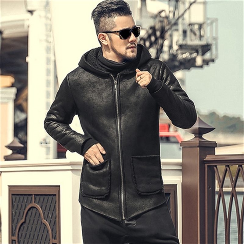 2021 The New New British Men's Winter with Hood Black Leather Motorcycle Jacket Leatherjacket F8213 6bpj
2021 The New New British Men's Winter with Hood Black Leather Motorcycle Jacket Leatherjacket F8213 6bpj