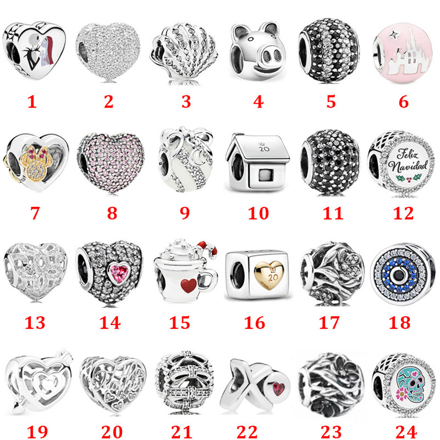 Designer Jewelry 925 Silver Bracelet Charm Bead fit Pandora Love Castle Animal Series Bird Love Heart Slide Bracelets Beads European Style C, Black
Designer Jewelry 925 Silver Bracelet Charm Bead fit Pandora Love Castle Animal Series Bird Love Heart Slide Bracelets Beads European Style C, Black
