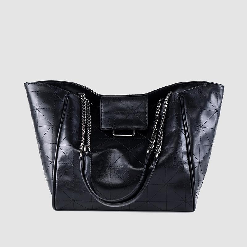 Fashion Women Tote Bag Commuter Bag Leather Pu Female Luxury Handbag Female Should Design For Girl, Black
Fashion Women Tote Bag Commuter Bag Leather Pu Female Luxury Handbag Female Should Design For Girl, Black
