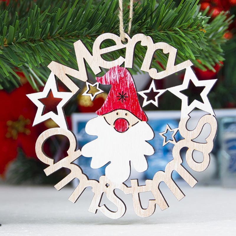 1PC Santa Claus Wooden Christmas Pendant Decorative Hollowed-Out Ornaments Pendant For Xmas Party Home1
1PC Santa Claus Wooden Christmas Pendant Decorative Hollowed-Out Ornaments Pendant For Xmas Party Home1