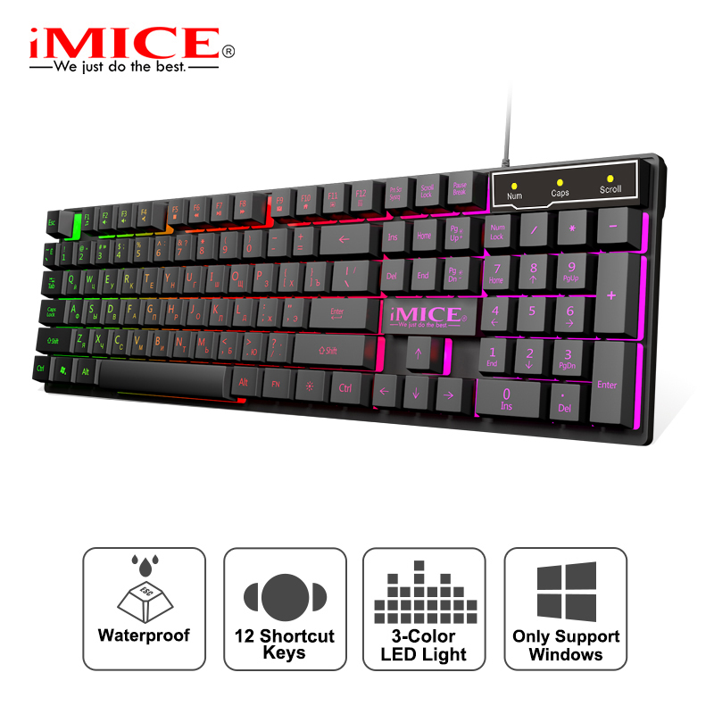 Gaming Keyboard Wir… - image