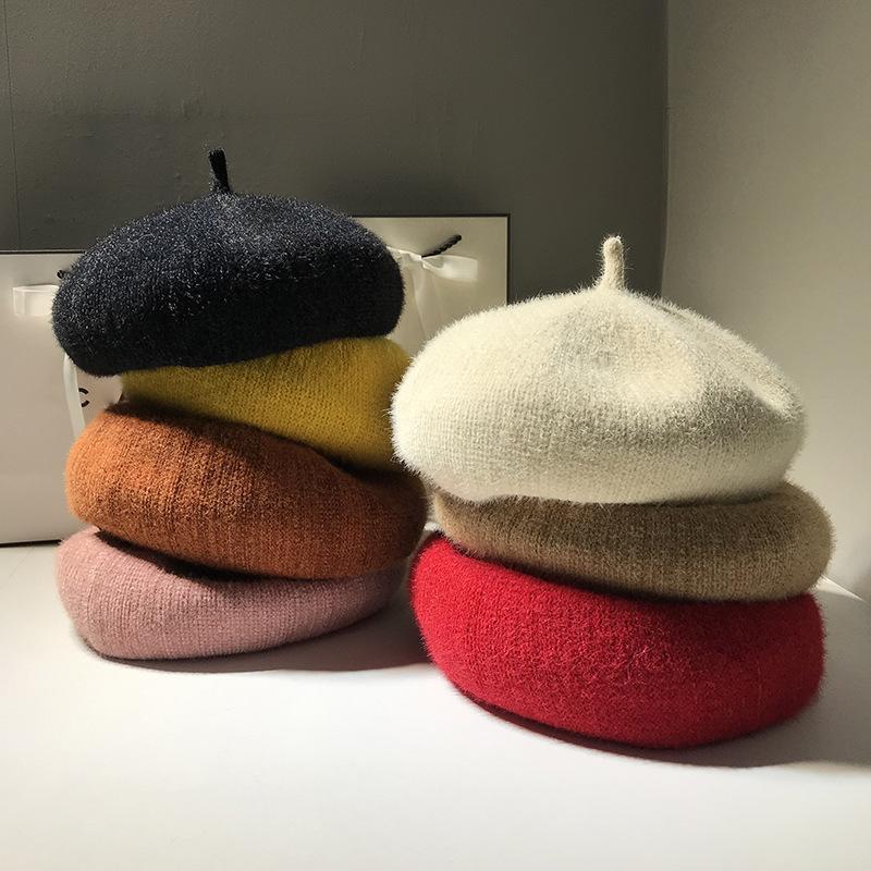 British Style Beret Cap Women Knitted Warm Autumn Winter Hats Chenille Painter Hat Solid Color Pumpkin Hat Beret Femme Boina, Beige
British Style Beret Cap Women Knitted Warm Autumn Winter Hats Chenille Painter Hat Solid Color Pumpkin Hat Beret Femme Boina, Beige