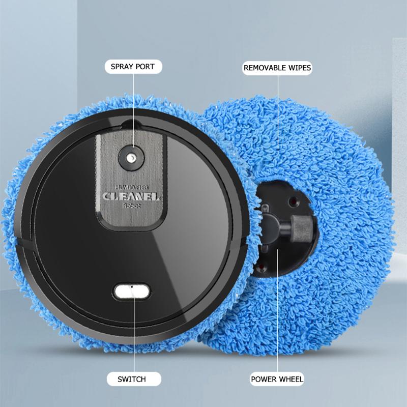 Household USB Charging Sweeping Robot Humidifying Spray Automatic Mopping Cleaning Machine Rotary Vacuum Cleaner Lazy Sweeping
Household USB Charging Sweeping Robot Humidifying Spray Automatic Mopping Cleaning Machine Rotary Vacuum Cleaner Lazy Sweeping