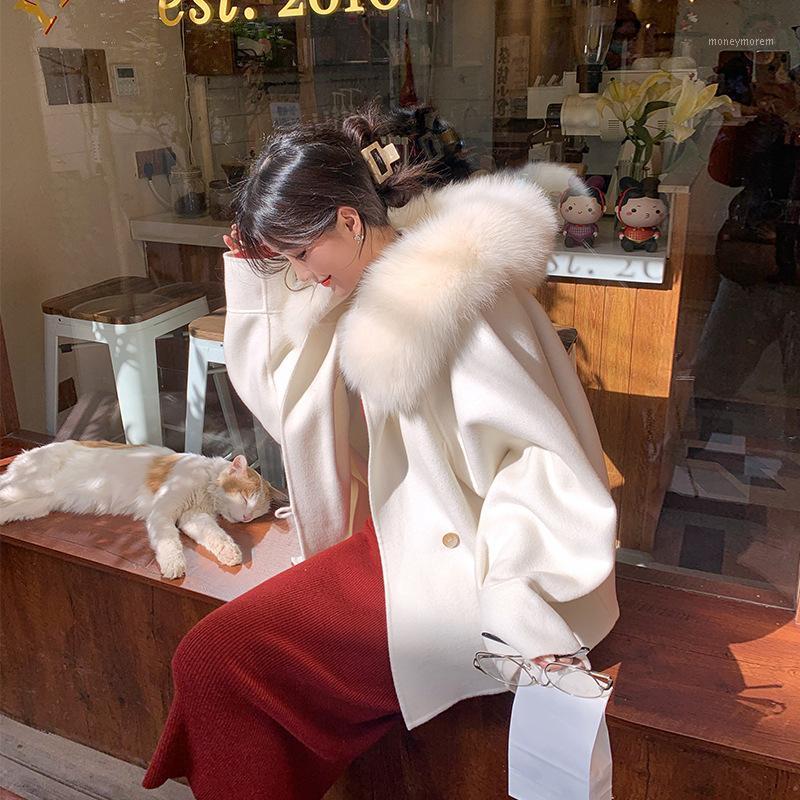 2020 Straight Shaped Solid Color Loose Hooded Korean Style Commuters Woolen Coat Jacket1, White
2020 Straight Shaped Solid Color Loose Hooded Korean Style Commuters Woolen Coat Jacket1, White