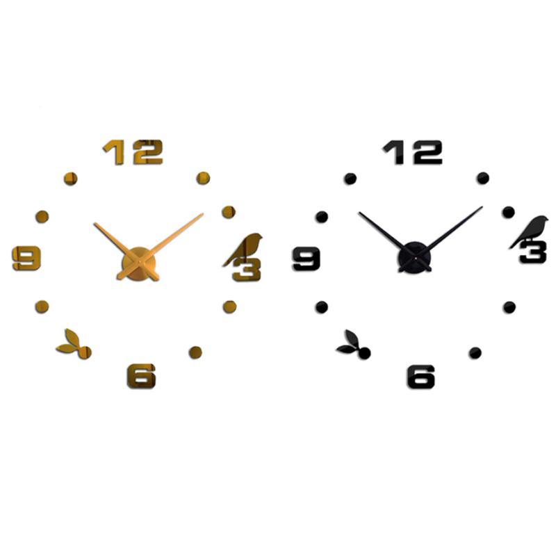 Acrylic Easy Apply DIY Craft Fashion Interior Design Bedroom Sticker Quartz Needle Home Decoration Office Living Room Wall Clock
Acrylic Easy Apply DIY Craft Fashion Interior Design Bedroom Sticker Quartz Needle Home Decoration Office Living Room Wall Clock
