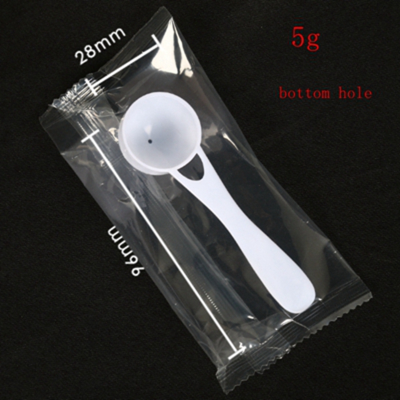 1g 2.5g 3g 4g 5g 10g Plastic Scoops Spoons For Food/Milk/Washing Powder/Medcine White Measuring Spoon