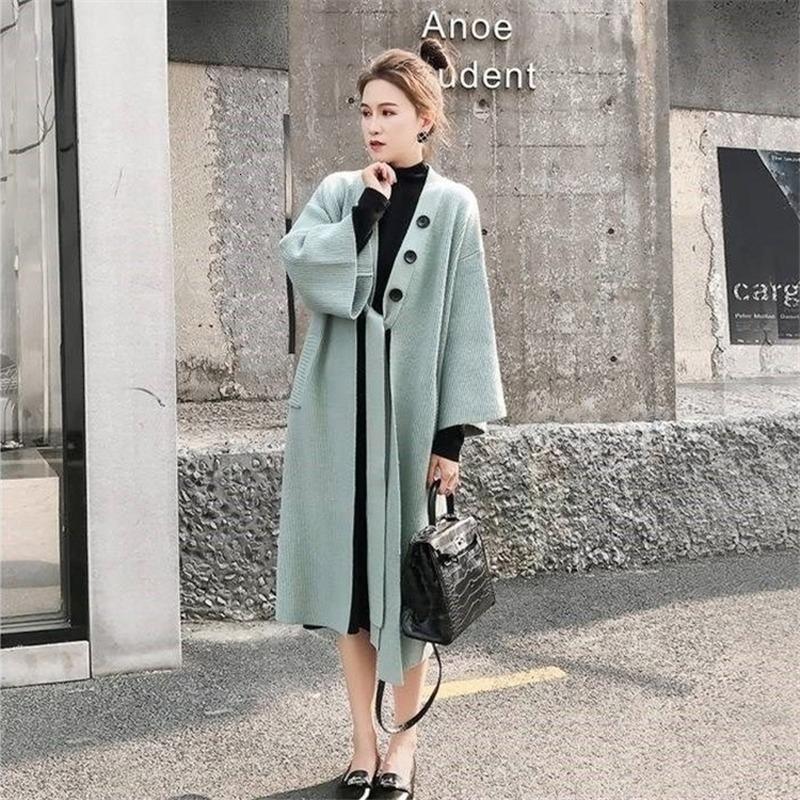 2021 New Elegant large size cardigan jacket fall and winter sweater Korean style lazy outer wind wear ETVJ, Khaki.
2021 New Elegant large size cardigan jacket fall and winter sweater Korean style lazy outer wind wear ETVJ, Khaki.