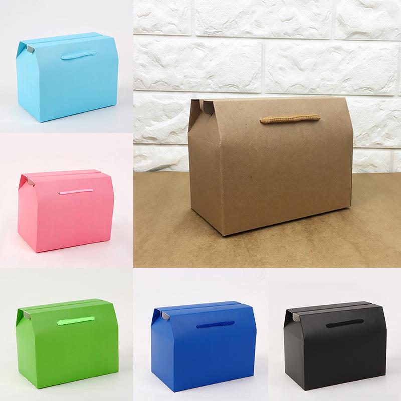 Mulit Color Gift Box With Handle String Blank Paper Wedding/Candy/Teas/Nuts/Cookies/Gifts Package Handle Box 15*9*11.5cm 1pc
Mulit Color Gift Box With Handle String Blank Paper Wedding/Candy/Teas/Nuts/Cookies/Gifts Package Handle Box 15*9*11.5cm 1pc