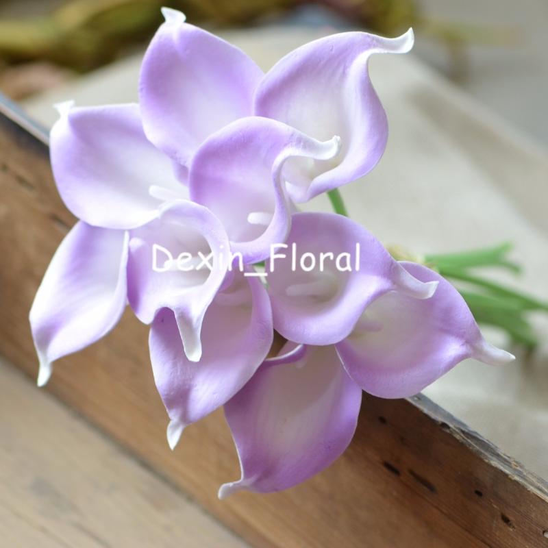 Lilac Calla Lilies Real Touch Flowers Wedding Bouquets light purple Silk Bridal Bouquets Wedding Centerpieces Artificial flowers
Lilac Calla Lilies Real Touch Flowers Wedding Bouquets light purple Silk Bridal Bouquets Wedding Centerpieces Artificial flowers