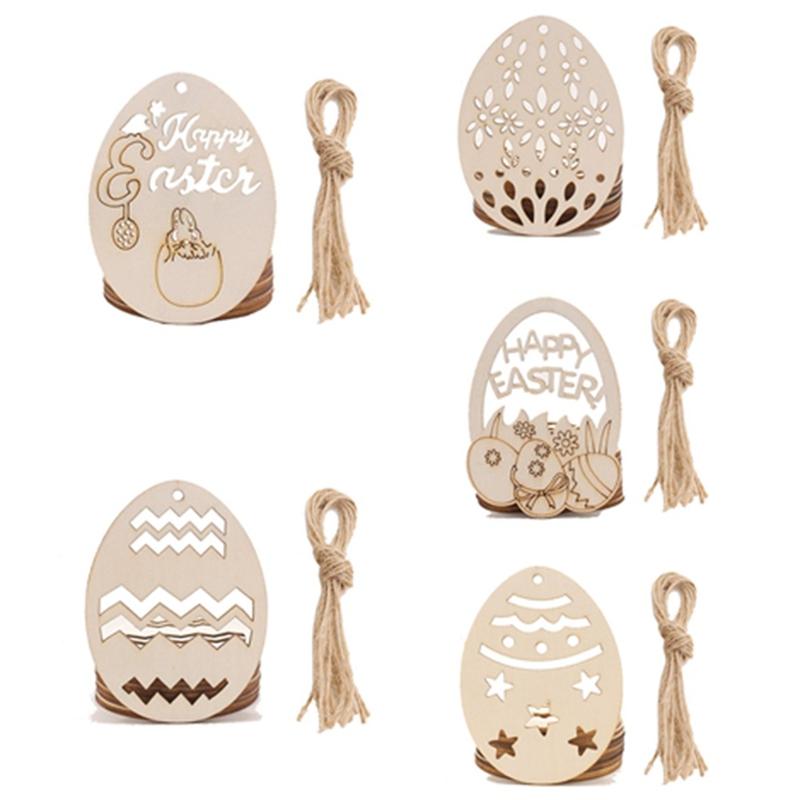 Wooden Crafts Happy Easter Day Party Gifts For Children Home Decorations Handmade DIY Carved Egg Pendant
Wooden Crafts Happy Easter Day Party Gifts For Children Home Decorations Handmade DIY Carved Egg Pendant