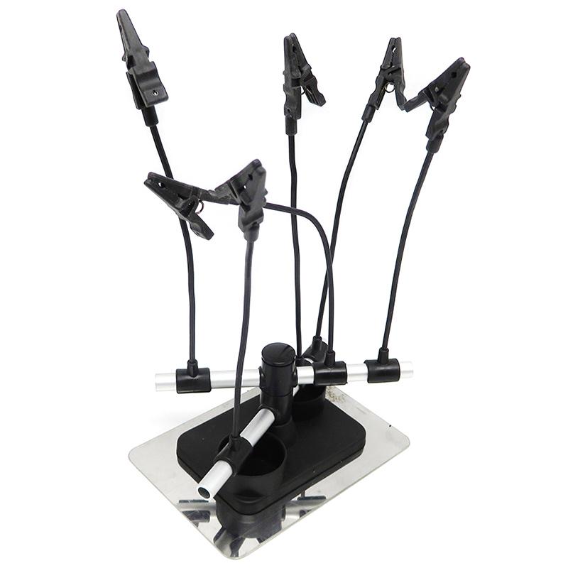 BEAU-Six Alligator Clip Stand Airbrush Paint Spray Booth netic Holder with Flexible Rods Model Building Tool Sets
BEAU-Six Alligator Clip Stand Airbrush Paint Spray Booth netic Holder with Flexible Rods Model Building Tool Sets