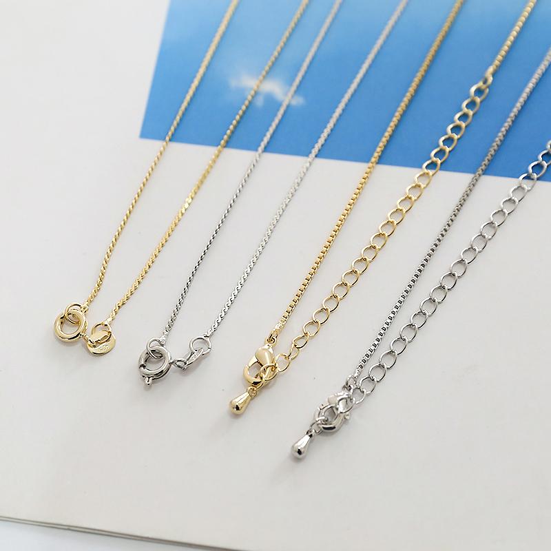 2pcs Tight thin chain Snake Chain Necklace bone copper-clad adjustable Necklace Jewelry Materials wild diy accessories
2pcs Tight thin chain Snake Chain Necklace bone copper-clad adjustable Necklace Jewelry Materials wild diy accessories