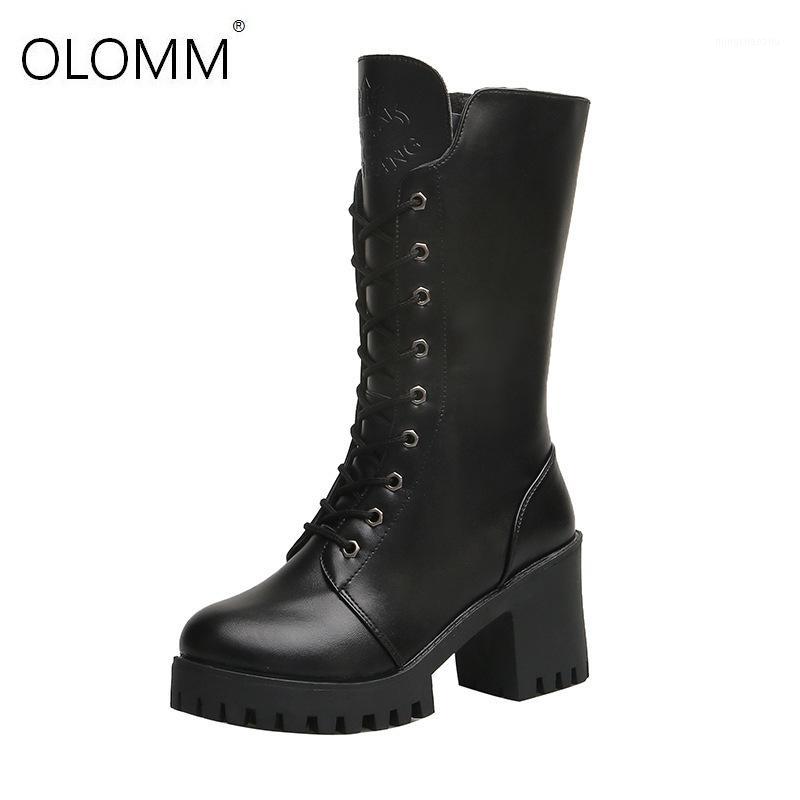 Hot Sale Spring Autumn Mid-calf High Boots Women Fashion White Square Heel Woman Leather Shoes Winter PU Large Size 35-411, Black
Hot Sale Spring Autumn Mid-calf High Boots Women Fashion White Square Heel Woman Leather Shoes Winter PU Large Size 35-411, Black