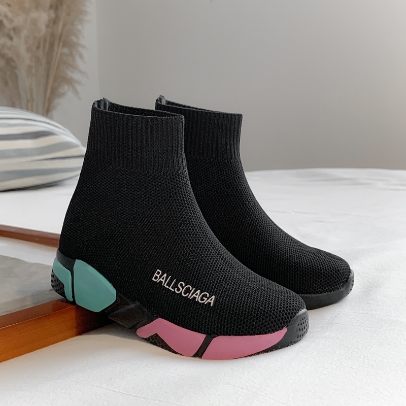 Kids Children Socks High Top Boys School Shoes Black Designer Soft Girls Sport Sneakers Toddler Tenis Infantil, Black white
Kids Children Socks High Top Boys School Shoes Black Designer Soft Girls Sport Sneakers Toddler Tenis Infantil, Black white
