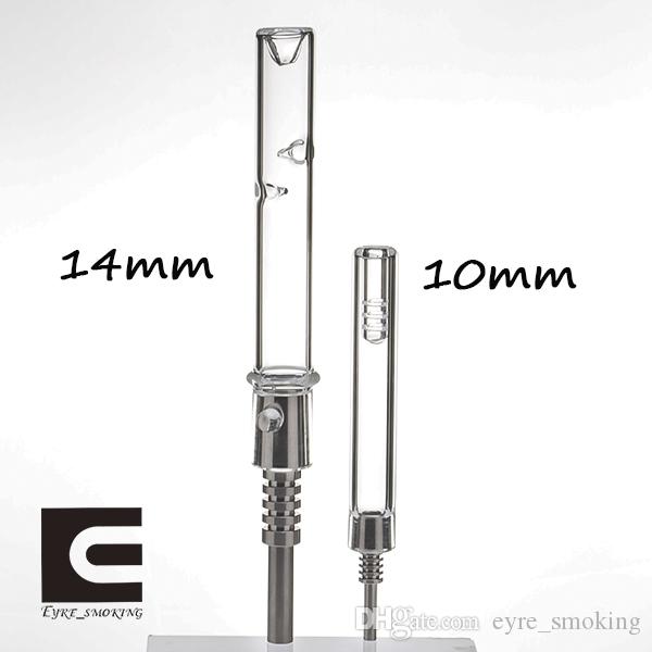 Nectar Colletors kits 10mm/14mm Micro NC with Domeless Glass Part & Titanium Tip Mini Nector Collector Kit Glass Bong
Nectar Colletors kits 10mm/14mm Micro NC with Domeless Glass Part & Titanium Tip Mini Nector Collector Kit Glass Bong