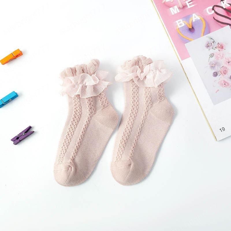 Sweet baby socks lace girls socks cotton princess dance of socks kids sock baby girl clothes girls clothes wholesale