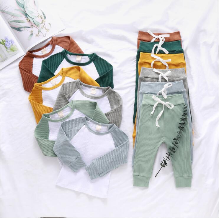 Baby Clothes Sets Infant Long Sleeves Tops Trousers Suits Patchwork Long Sleeves Jumpsuits Panties Ruffle Children Outfits Boutique LSK1793, Mixed colors;random delivery
Baby Clothes Sets Infant Long Sleeves Tops Trousers Suits Patchwork Long Sleeves Jumpsuits Panties Ruffle Children Outfits Boutique LSK1793, Mixed colors;random delivery