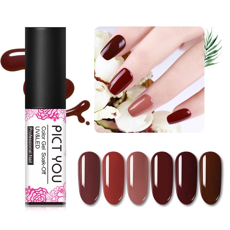 PICT YOU 5ml Caramel Series Gel Polish Soak Off UV Gel Varnish One-shot Color Nail Art Semi Permanent Vernis Top Coat Nail, Ac01
PICT YOU 5ml Caramel Series Gel Polish Soak Off UV Gel Varnish One-shot Color Nail Art Semi Permanent Vernis Top Coat Nail, Ac01
