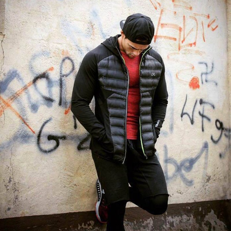 Winter Sports Men's Parkas Warm Windproof Couple Outdoor Jackets Breathable Thick Hooded Coat Full Zip Slim Gym Wear for Autumn 201026
