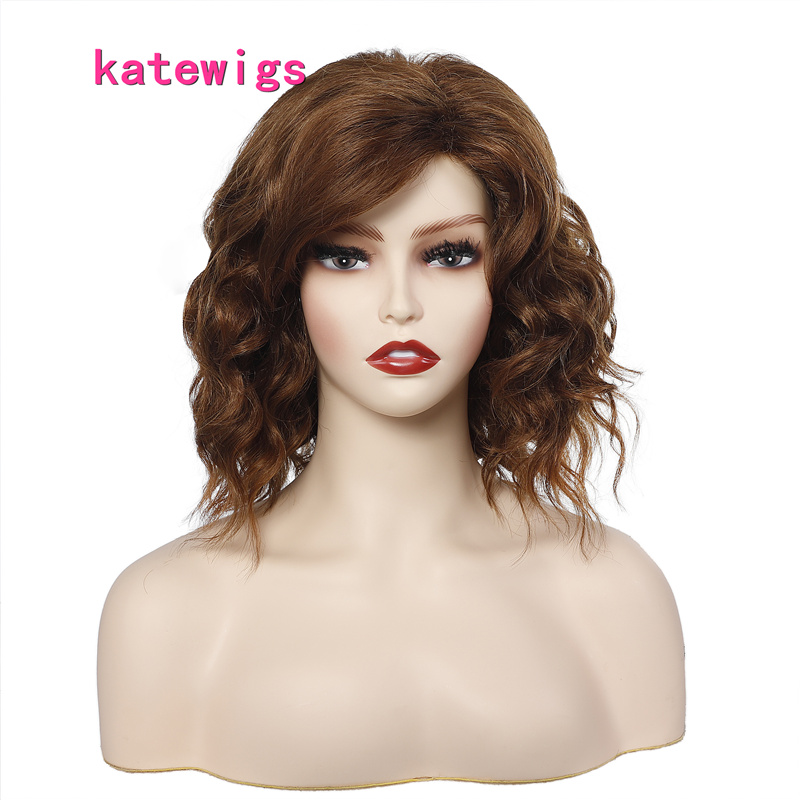 Synthetic Wig Short Body Wave Brown Beautiful Natural Wigs For Women Daily Use High Temperature Fiber Hair, Medium brown
Synthetic Wig Short Body Wave Brown Beautiful Natural Wigs For Women Daily Use High Temperature Fiber Hair, Medium brown
