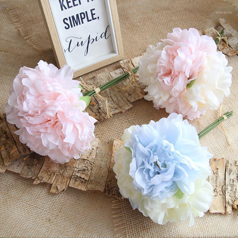 wedding decorative peony artificial flower bouquet road leading hand holding simulation peony fake flower silk wreath1, Beige
wedding decorative peony artificial flower bouquet road leading hand holding simulation peony fake flower silk wreath1, Beige
