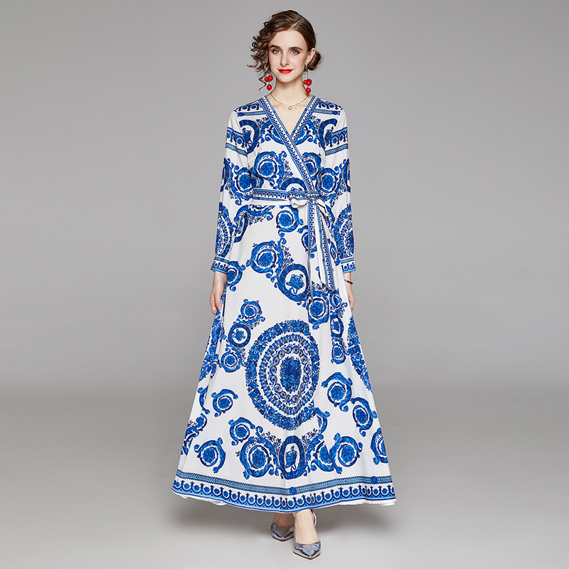 New 2021 Runway Beautiful Printed Sexy V-Neck Maxi Dresses Woman Party Night Elegant Designer Ladies Ribbon Bow Casual Office Dresses Plus S, Black;gray
New 2021 Runway Beautiful Printed Sexy V-Neck Maxi Dresses Woman Party Night Elegant Designer Ladies Ribbon Bow Casual Office Dresses Plus S, Black;gray